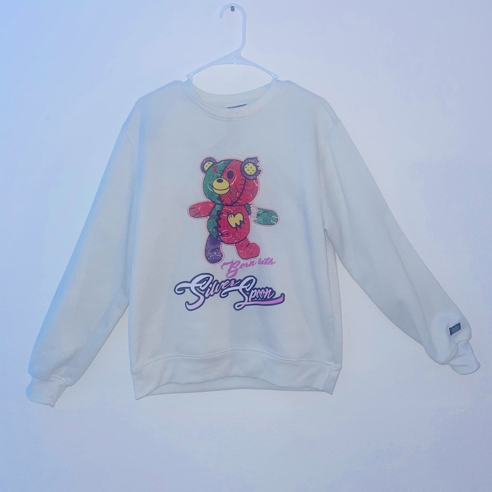 Casual and Simple Bear Sweater